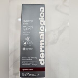 dermalogica Silver Box with Maroon Accent Sz. 1.7 Oz